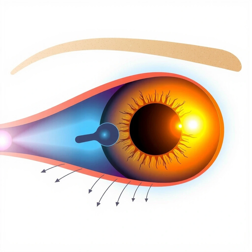 Anatomische Darstellung der Makula