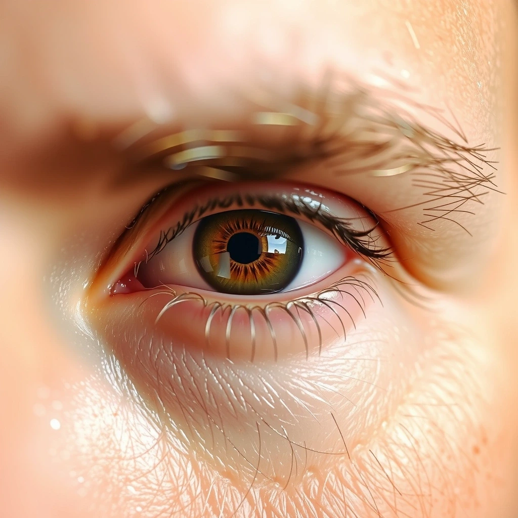 Makroaufnahme eines Auges